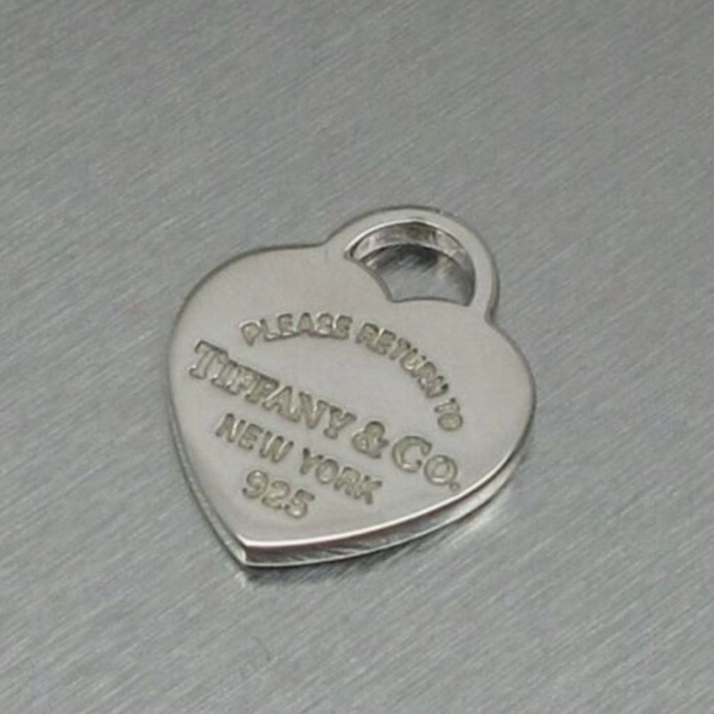 Micro Tiffany & Co. Heart Charm